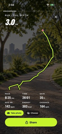 Treadline: Run with Friends – screenshot 2