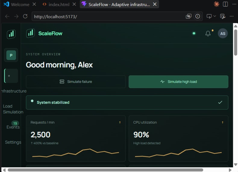 ScaleFlow – screenshot 1