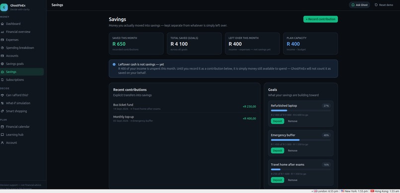GhostFinEx – screenshot 7