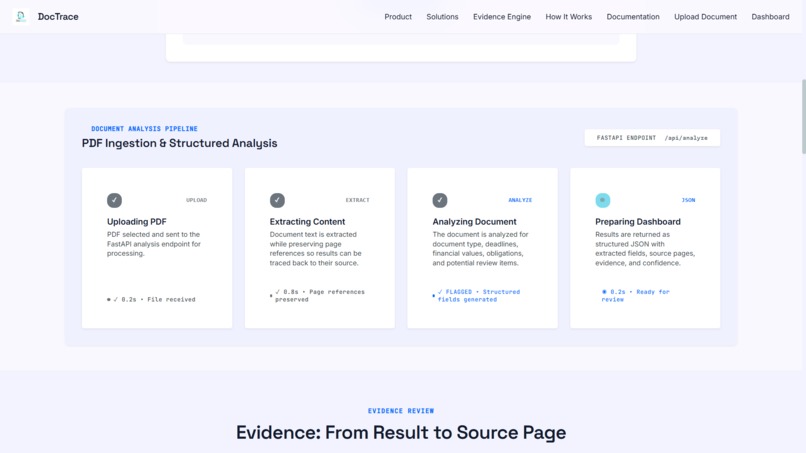 DocTrace – AI Document Intelligence – screenshot 2