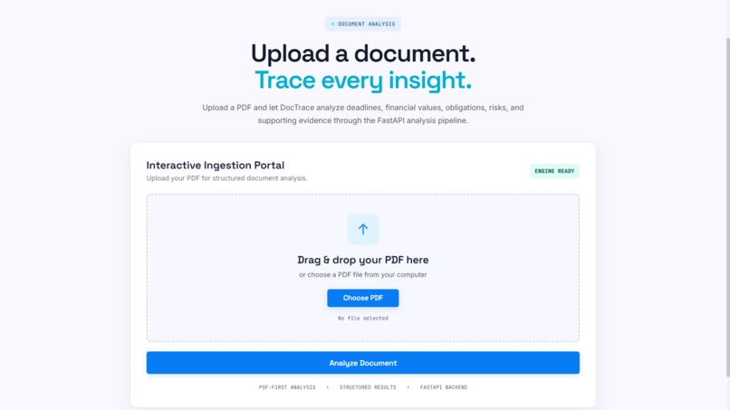 DocTrace – AI Document Intelligence – screenshot 3