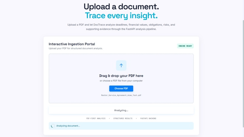 DocTrace – AI Document Intelligence – screenshot 4