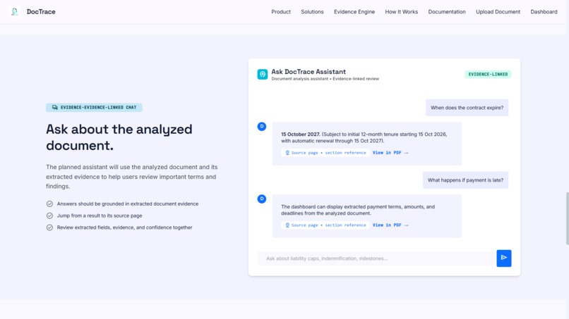 DocTrace – AI Document Intelligence – screenshot 7