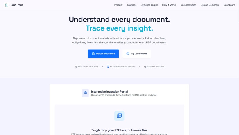 DocTrace – AI Document Intelligence – screenshot 10
