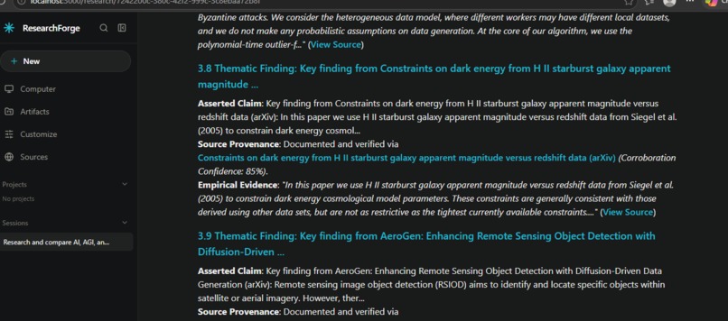 ResearchForge AI – screenshot 8