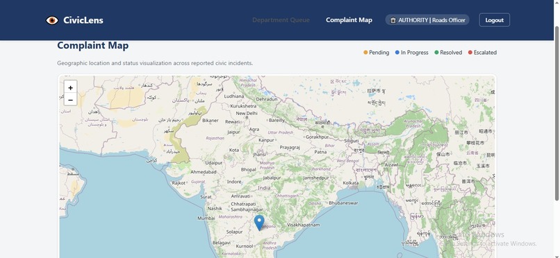 SMART CIVIC SENSE ISSUE REPORTING SYSTEM – screenshot 11