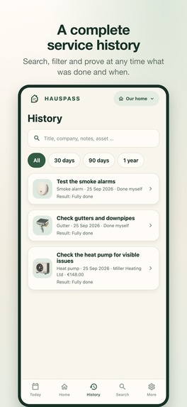  HausPass: Home Maintenance Log – screenshot 9