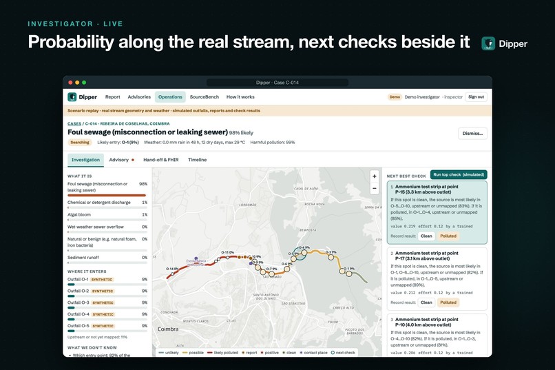 Dipper: Find Urban Stream Pollution at Its Source – screenshot 7