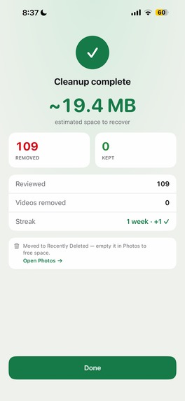 Photo Cleaner: Swipe Wipe – screenshot 5