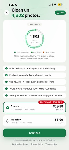 Photo Cleaner: Swipe Wipe – screenshot 8