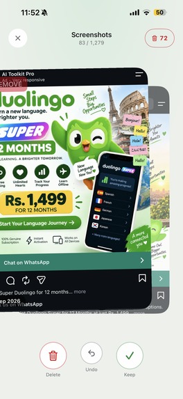 Photo Cleaner: Swipe Wipe – screenshot 2