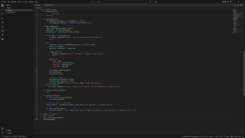 StudyPace – screenshot 2