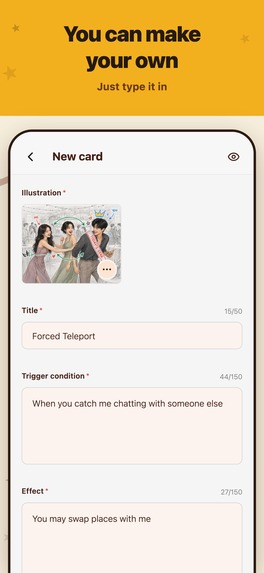 Favor Cards – screenshot 3