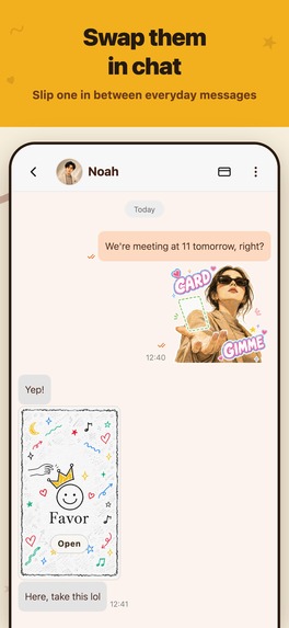 Favor Cards – screenshot 4