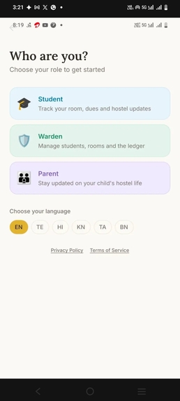 DigiHostel: Smart PG Management – screenshot 2
