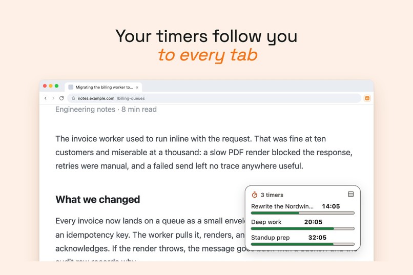 PlanSync Tasks & Parallel Timers – screenshot 5