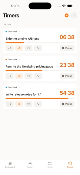 PlanSync Tasks & Parallel Timers – screenshot 7