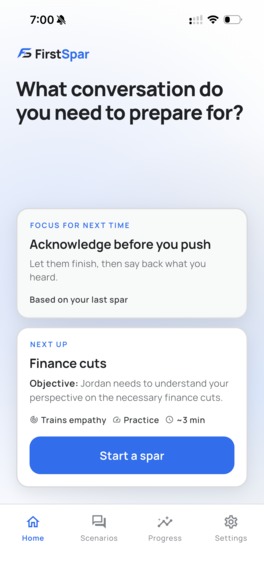 FirstSpar – screenshot 2