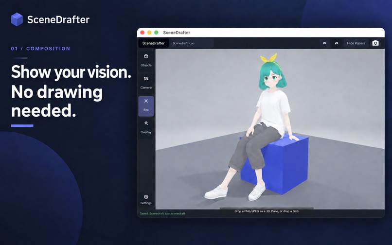 Scene Drafter – screenshot 1