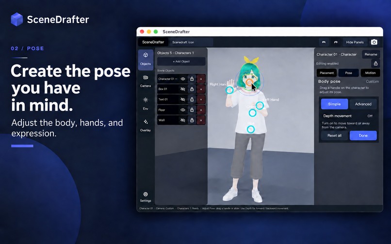 Scene Drafter – screenshot 2