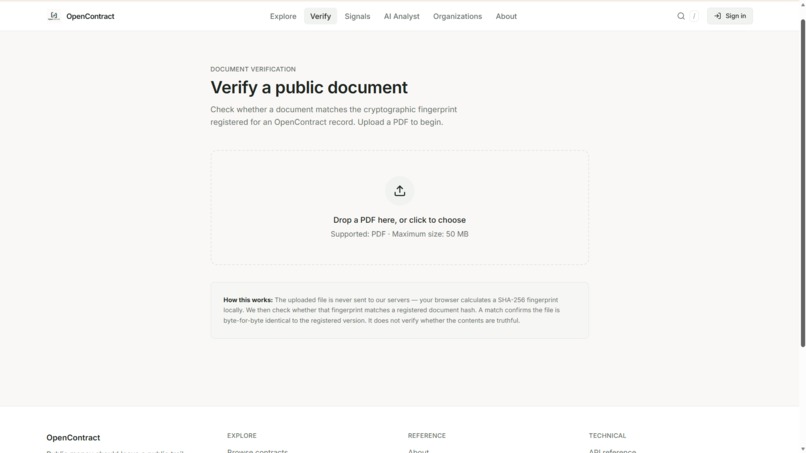 OpenContract – screenshot 4