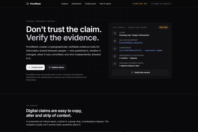 ProofMesh – screenshot 1