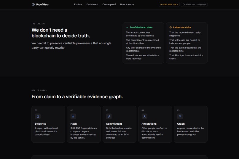 ProofMesh – screenshot 2