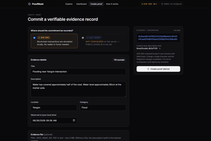 ProofMesh – screenshot 3