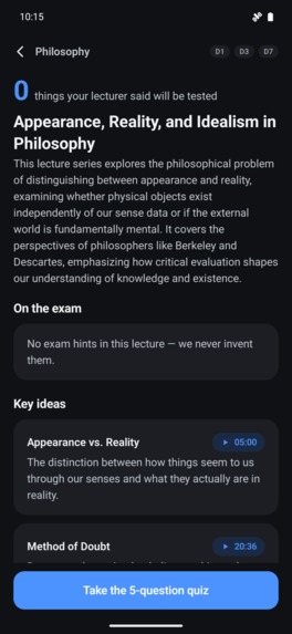 LectureLoop – screenshot 6