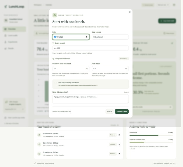 LunchLoop – screenshot 2