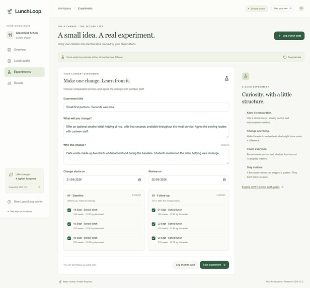 LunchLoop – screenshot 3