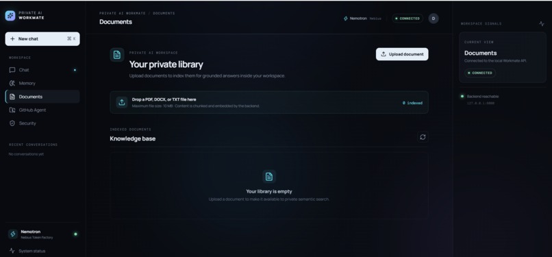 Private AI Workmate – screenshot 3