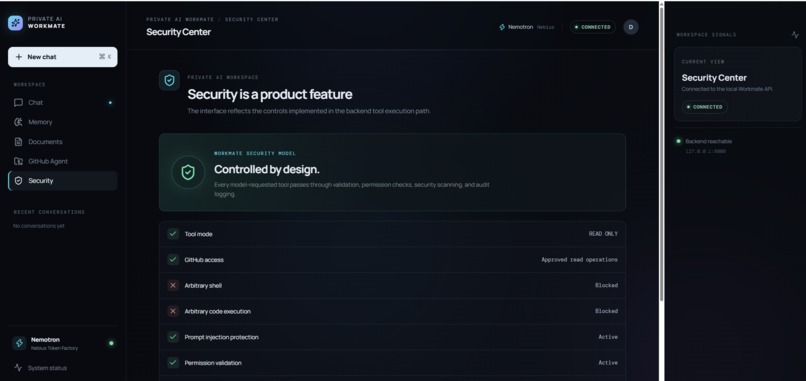 Private AI Workmate – screenshot 5