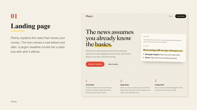 Plainly – screenshot 1