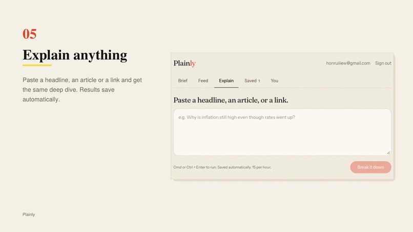 Plainly – screenshot 3