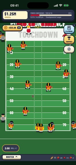 Gridiron Idle – screenshot 2