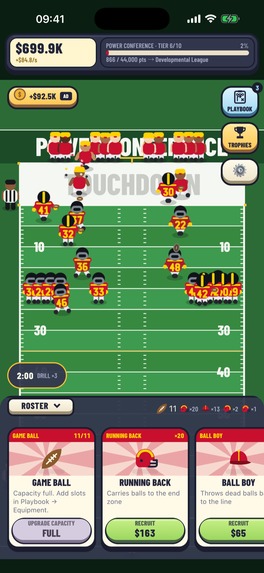 Gridiron Idle – screenshot 3