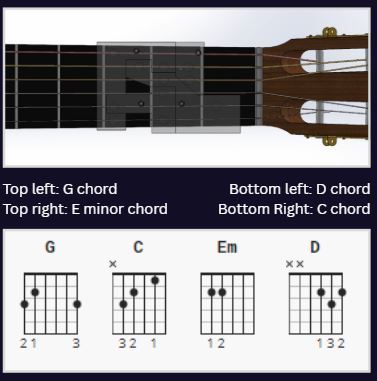Pedal-Operated Guitar Chord Presser – screenshot 6