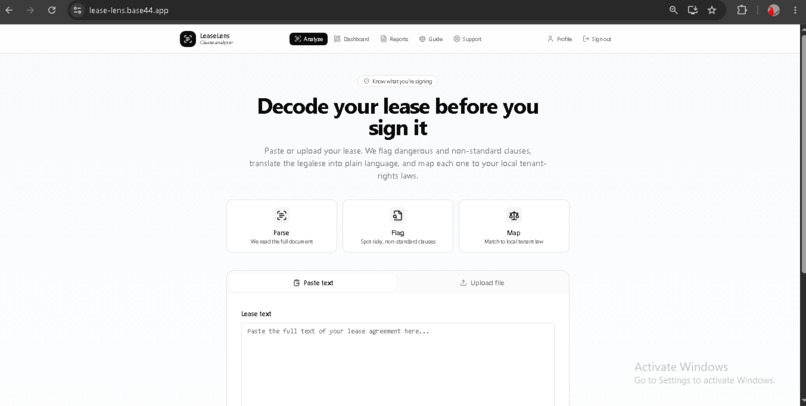 LeaseLens – screenshot 3