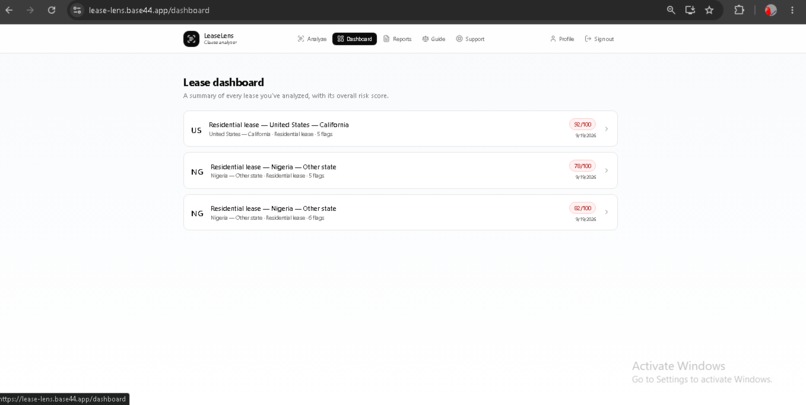LeaseLens – screenshot 4