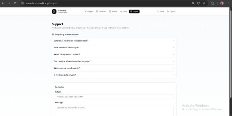 LeaseLens – screenshot 5