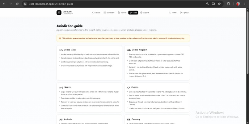 LeaseLens – screenshot 6
