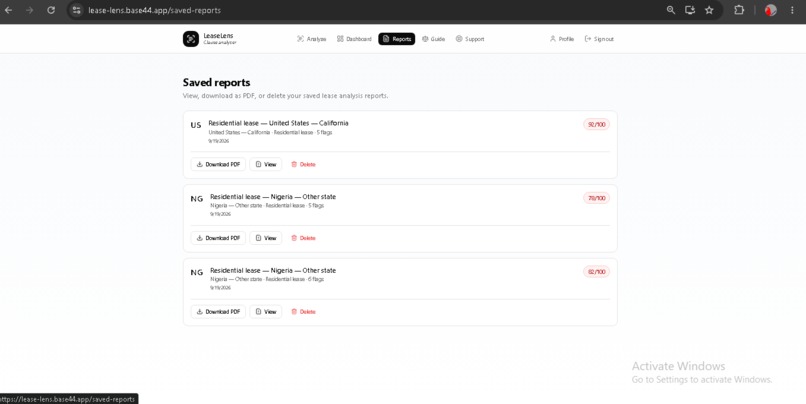 LeaseLens – screenshot 7