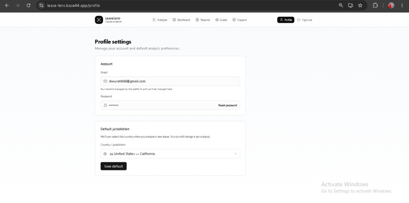 LeaseLens – screenshot 8