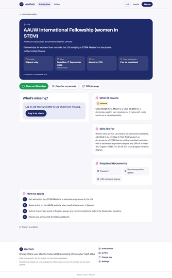 HerPath – screenshot 3