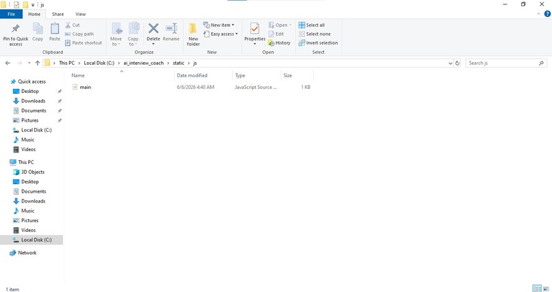 AI Interview Coach – screenshot 1