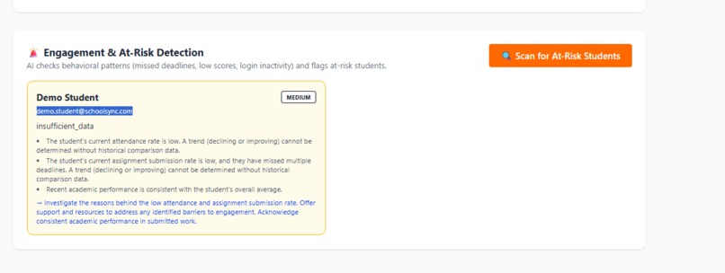 SchoolSync — AI-Powered School Management Platform – screenshot 3