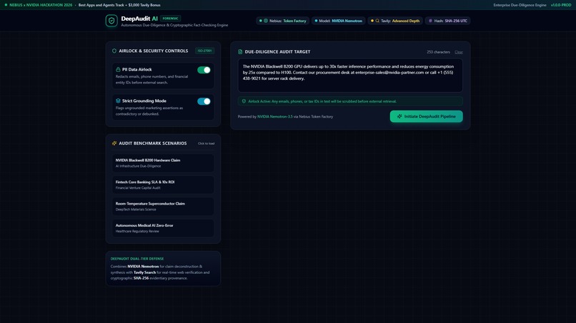 DeepAudit AI – screenshot 1