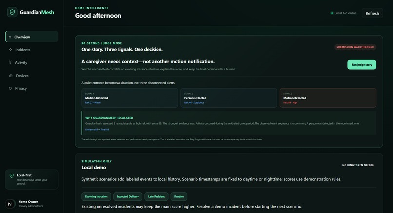 GuardianMesh – screenshot 1