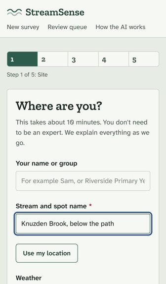 Streamsense – screenshot 1